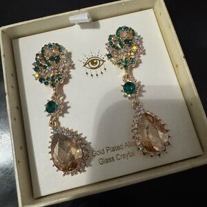 Eye Candy LA- Aria Cascade Statement Earrings